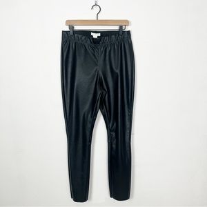 ✨H&M✨Vegan Leather Leggings 🍁